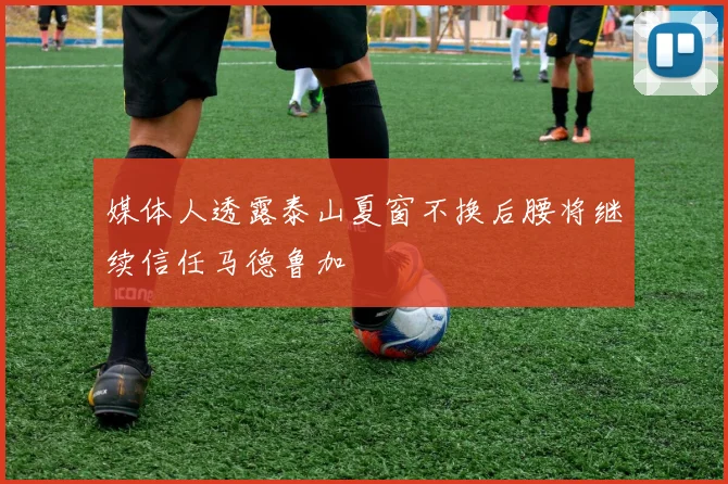 媒体人透露泰山夏窗不换后腰将继续信任马德鲁加