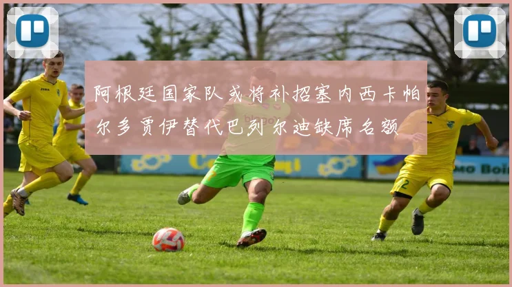 阿根廷国家队或将补招塞内西卡帕尔多贾伊替代巴列尔迪缺席名额